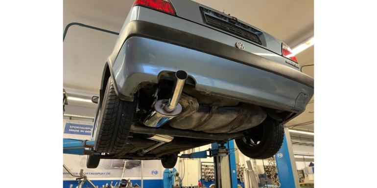 VW Golf 2 Fox Udstødning - Gruppe A look – billede 2