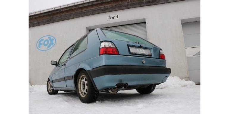 VW Golf 2 Fox Udstødning - Gruppe A look – billede 5