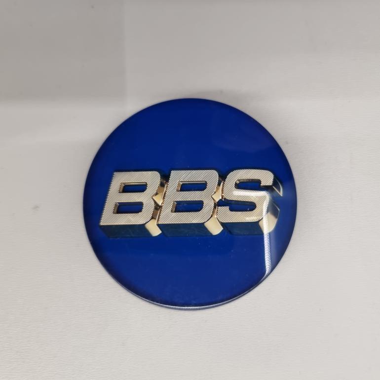 BBS Centerkapsel Forged Line Blå/Guld 56 mm