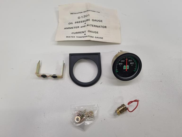 Trisco Voltmeter Ur Med Holder - 52mm – billede 2