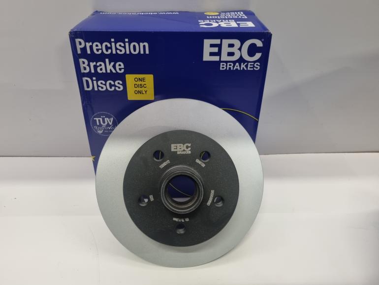 VW T3 EBC Yellowstuff klodser og Termisk Sort Coatet Skiver – billede 2
