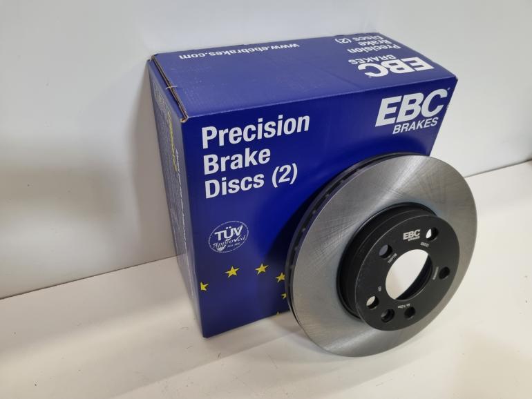 VW T4 EBC Bremseskiver OE Premium - For - 280mm – billede 3