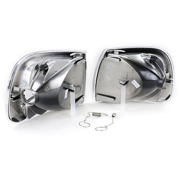 VW T4 Frontblint Lang Front - Sort/Klar – billede 4