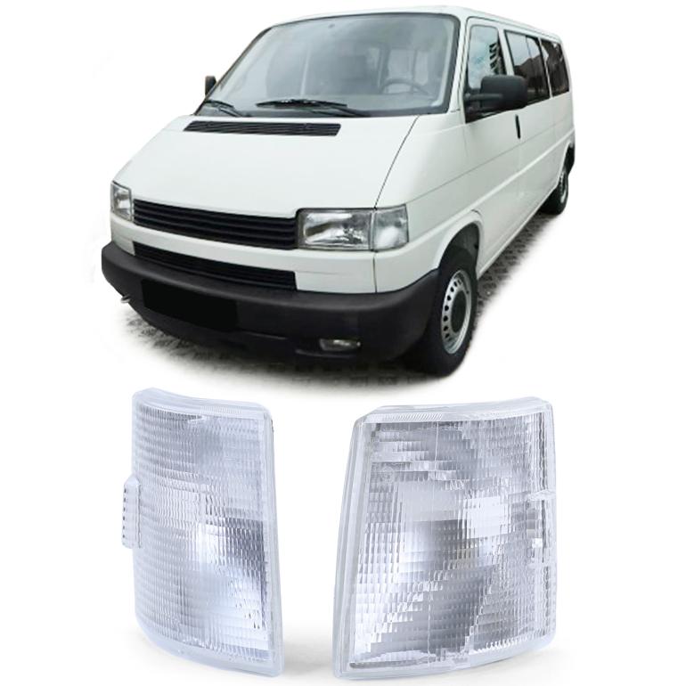 VW T4 Frontblink Kort Front - Hvid