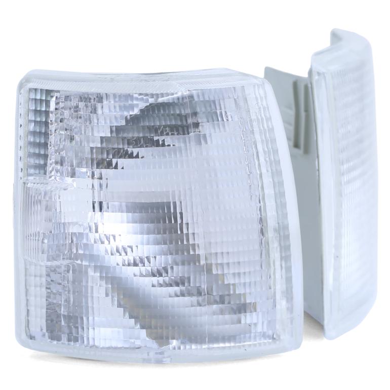 VW T4 Frontblink Kort Front - Hvid – billede 3