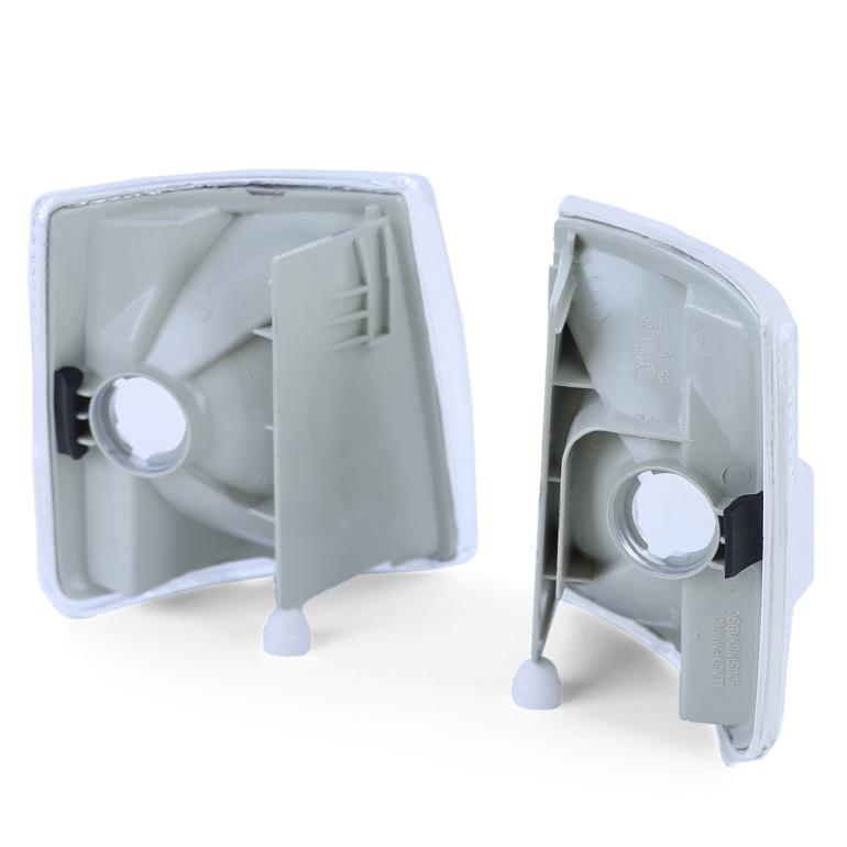 VW T4 Frontblink Kort Front - Hvid – billede 7