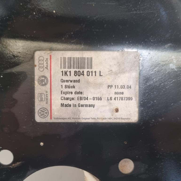 VW Golf 5 Brandvæg . - 1K1 804 011 L – billede 3