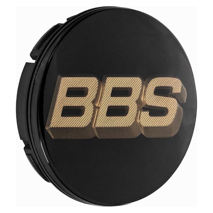 BBS Roterende 3D Centerkapsel sort/bronze - 56mm – 1 stk.