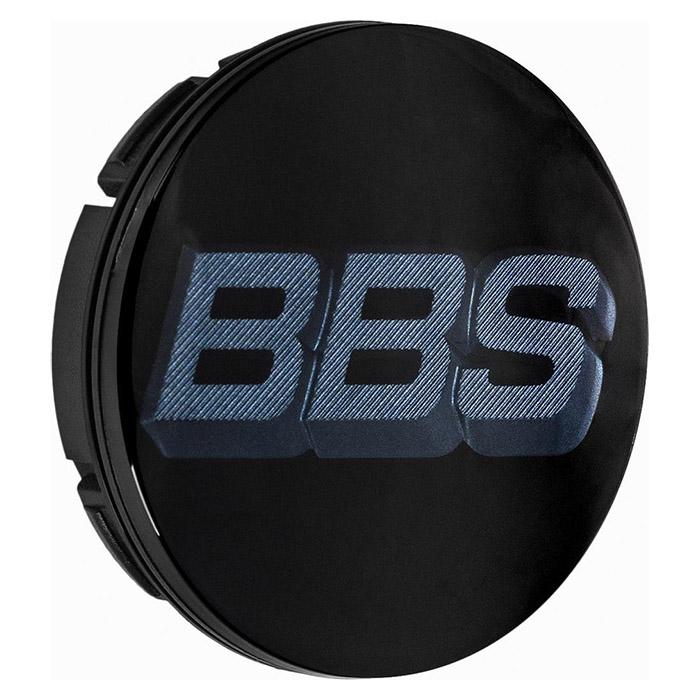 BBS Roterende 3D Centerkapsel sort/indigo - 56mm – 1 stk.