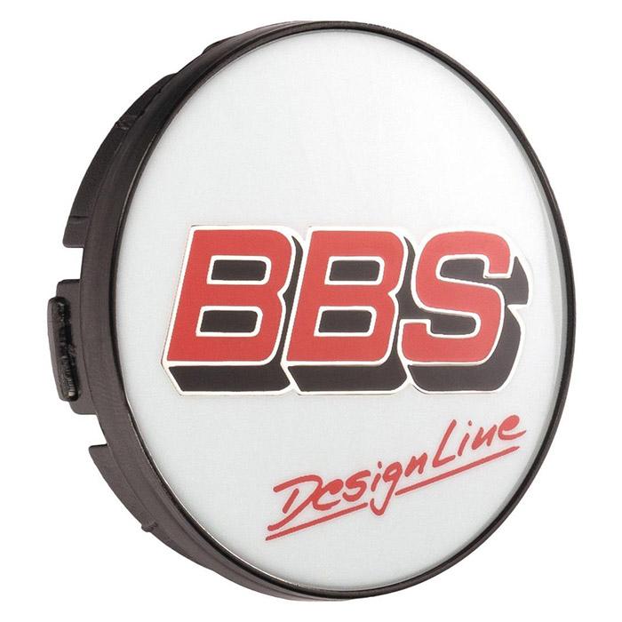 BBS Design Line 2D Centerkapsel præget sølv - 56mm