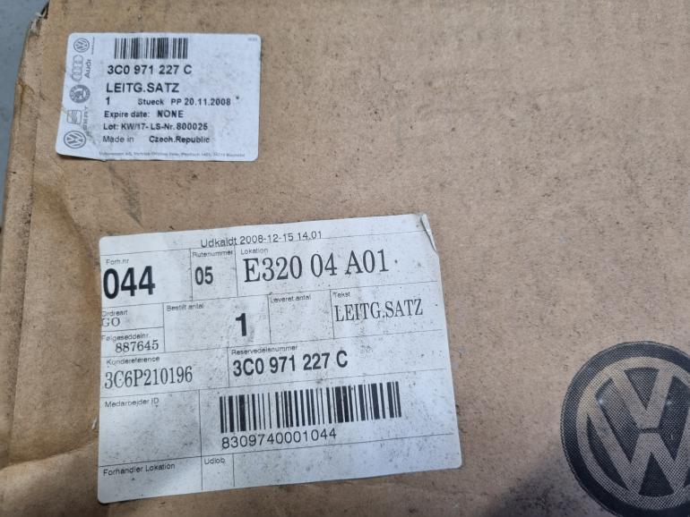 VW Passat 3C R36 Batteri Kabel - 3C0 971 227 C – billede 2