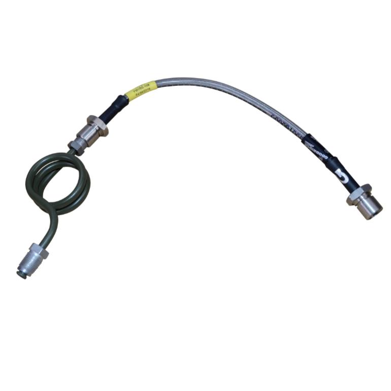 Goodridge rustfrit stål flettet hydraulisk hovedcylinderslange: Golf Mk2 G60 (1990-1992), Corrado (1989-1992) - 357 721 465 A