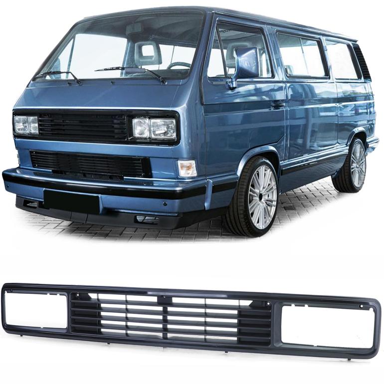 VW T3 Emblemfri Grill - Firkantet lygter – billede 7