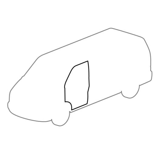 VW T4 Dørgummiliste