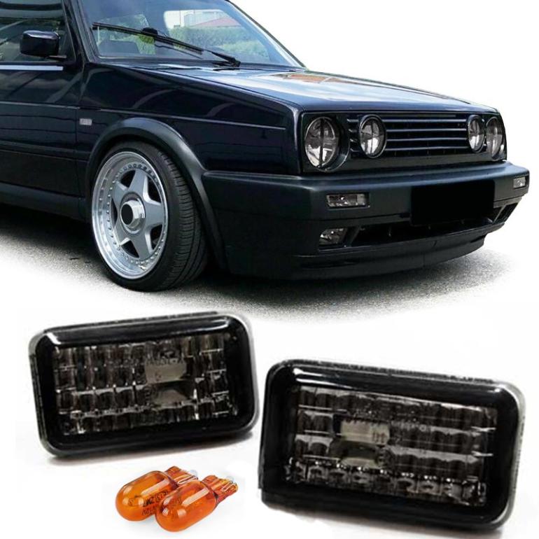 VW Golf 2 Mørke Sideblink
Røgfarvet Sideblink Golf 2