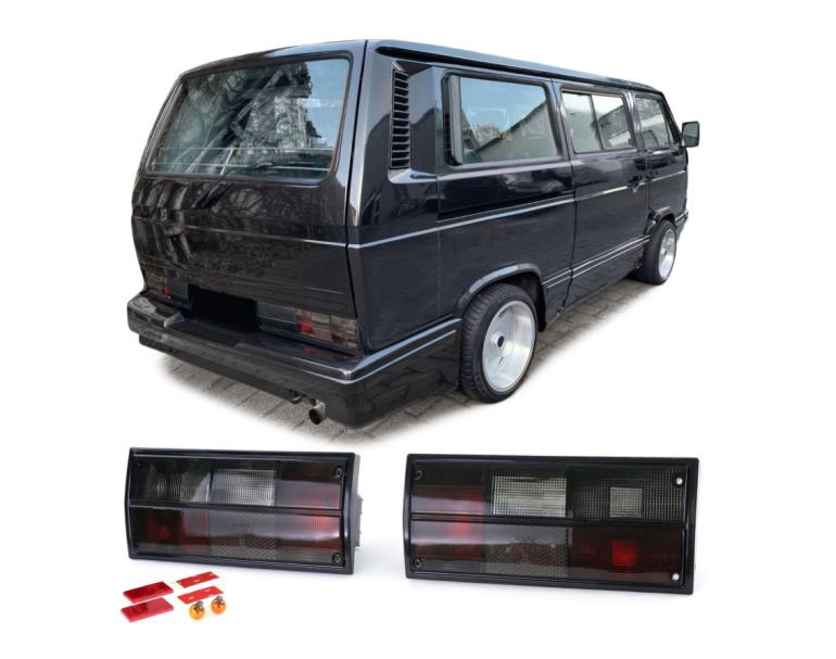 VW T3 Baglygter - Sort