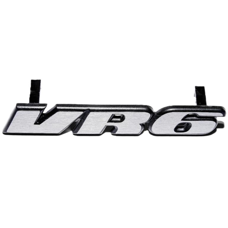VW Corrado VR6 Logo Til Frontgrill – Sølv