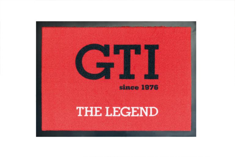 VW GTI dørmåtte – legenden/rød – GTIDM01