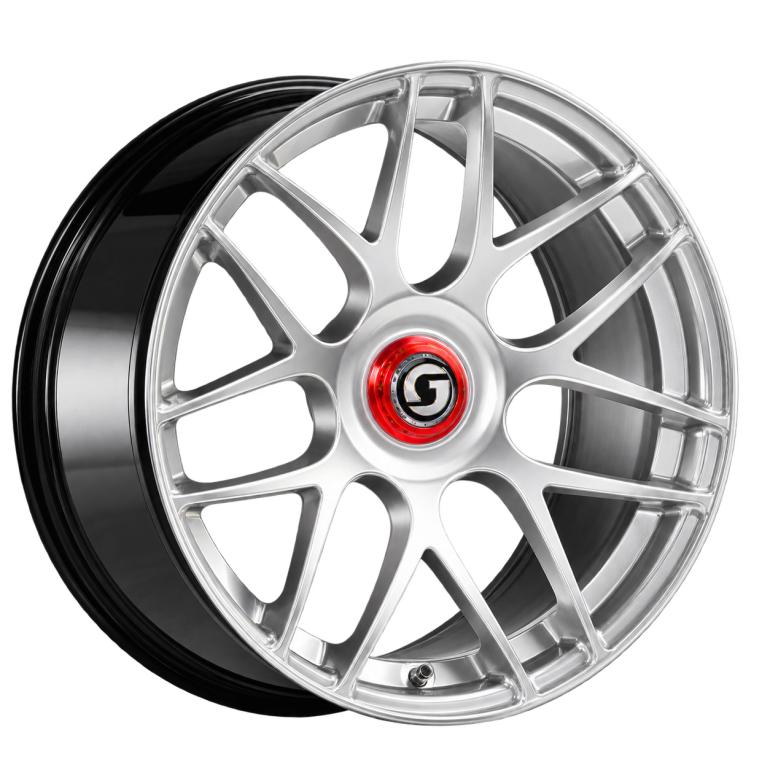 Schmidt Gambit - HighGloss Silber - 9,5x22 - Konkav